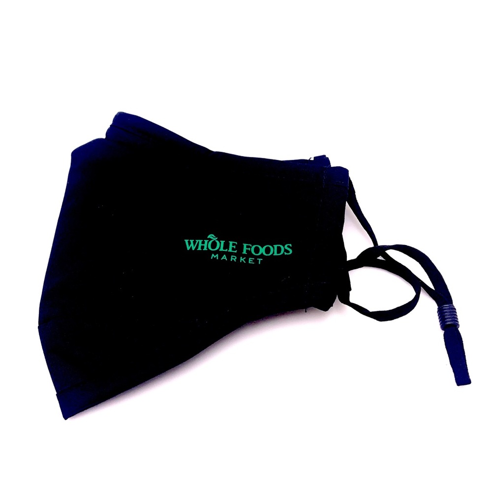 Whole Foods Market 5 Adult Reusable Face Masks, New Sealed In Bag